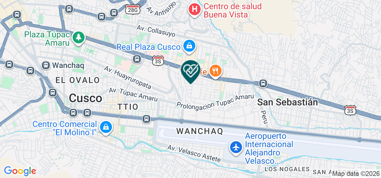 Mapa de Allin Wawa