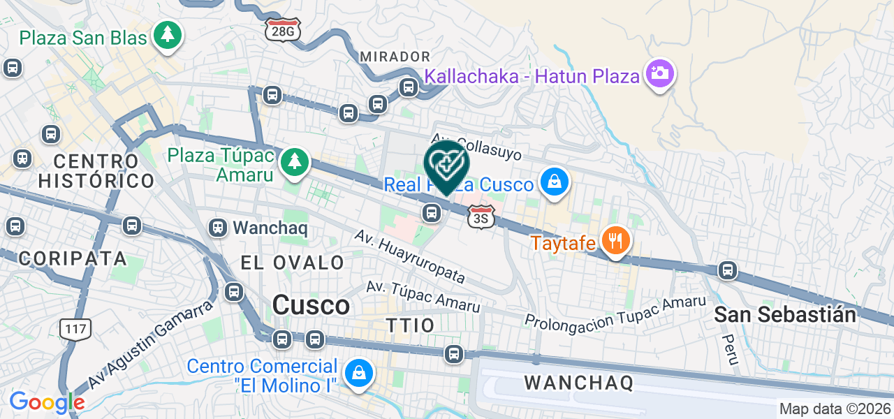 Mapa de Pediatrico Pedro E. Ruiz Granda