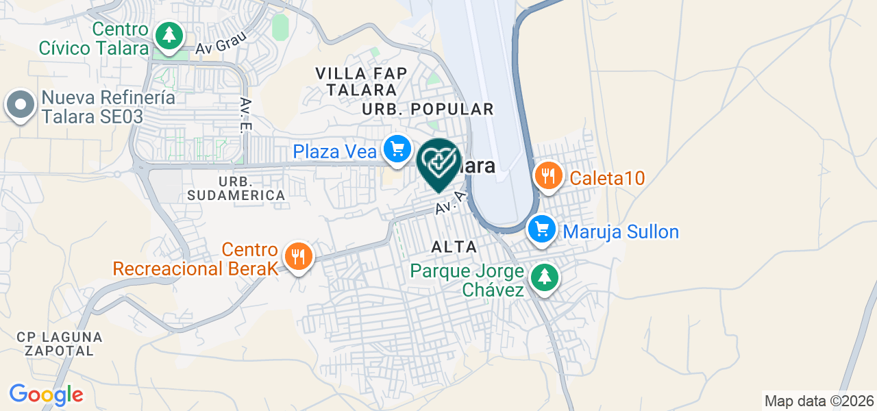 Mapa de Grupo Medico Empresarial SAC