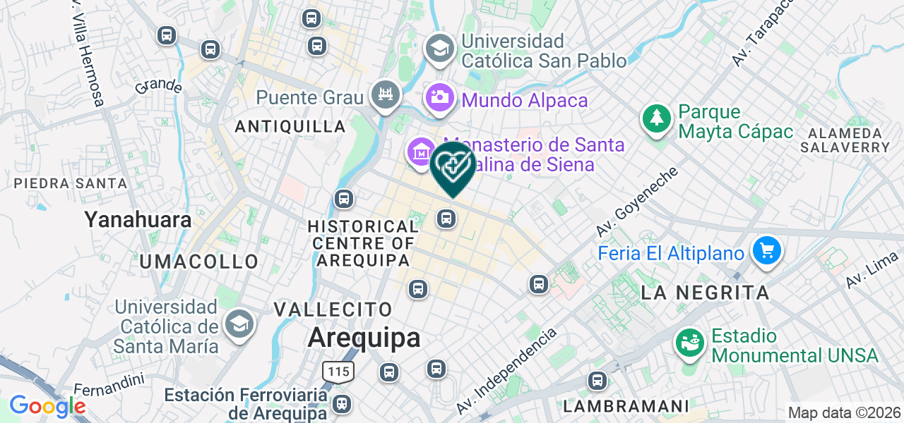 Mapa de Consultorio Odontologico