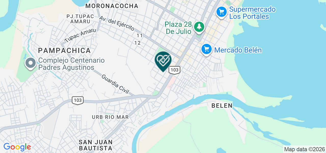 Mapa de A&e Dental Salud
