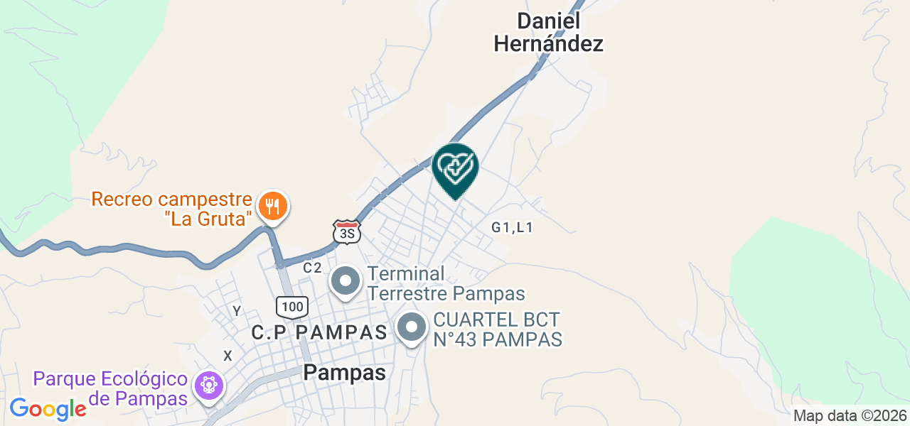Mapa de Centro Medico Señor de Oropesa E.I.R.L.