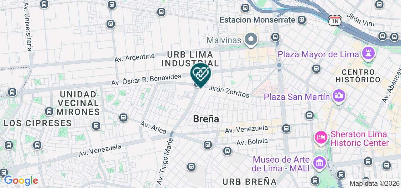 Mapa de Tuluzdent E.I.R.L.