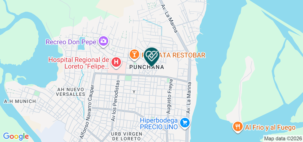 Mapa de Centro Medico Bio Center Medic SAC