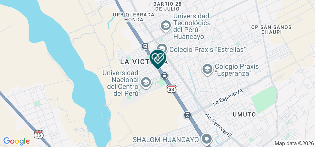 Mapa de Centro de Diagnostico Maria Auxiliadora