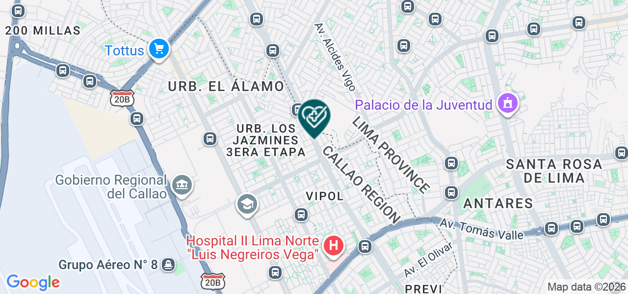 Mapa de Ecomedic