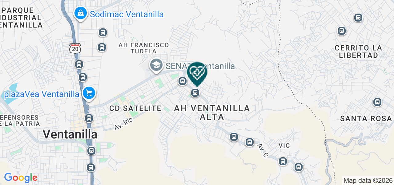 Mapa de Cecilia de Lourdes Fresia Calvo Vildoso