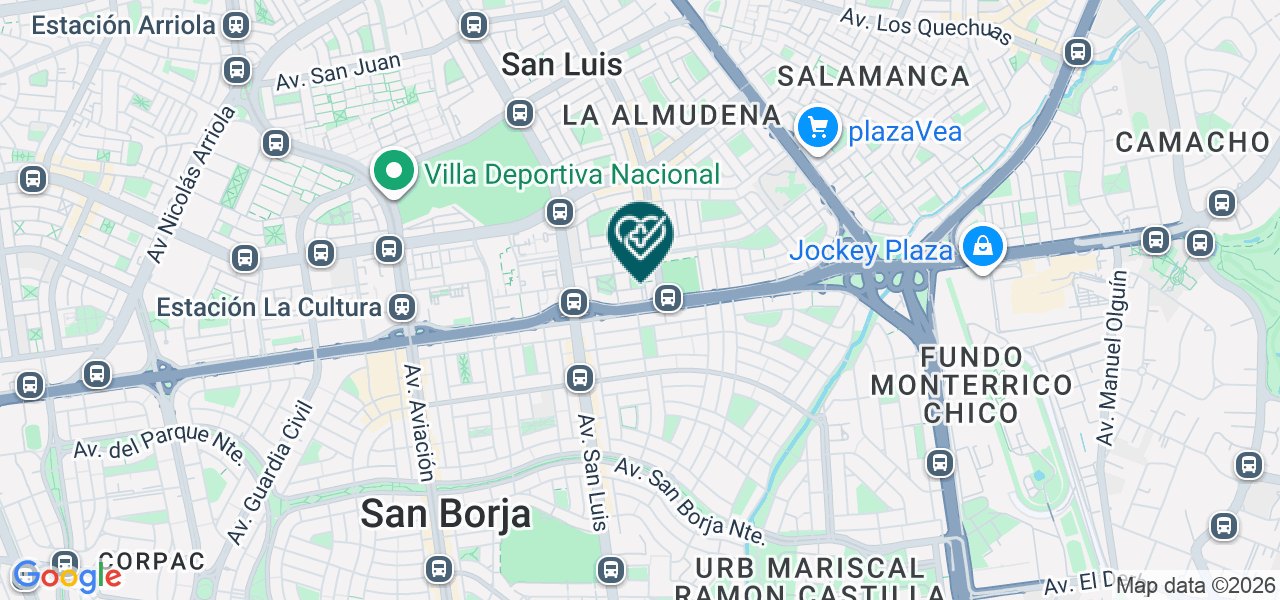Mapa de Clinica Kirschbaum