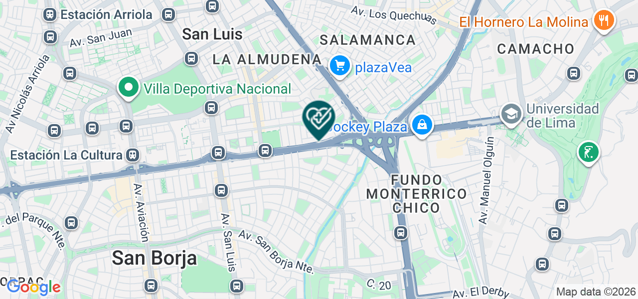 Mapa de Mision Medica SAC
