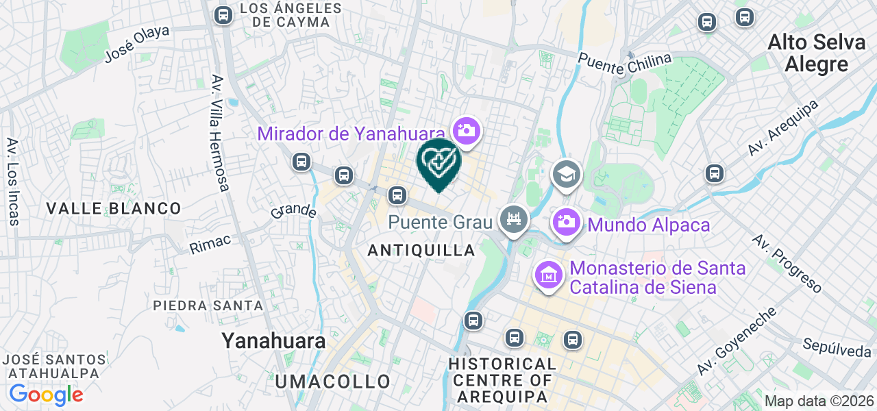 Mapa de Consultorio Medico de Pediatria y Neonatologia