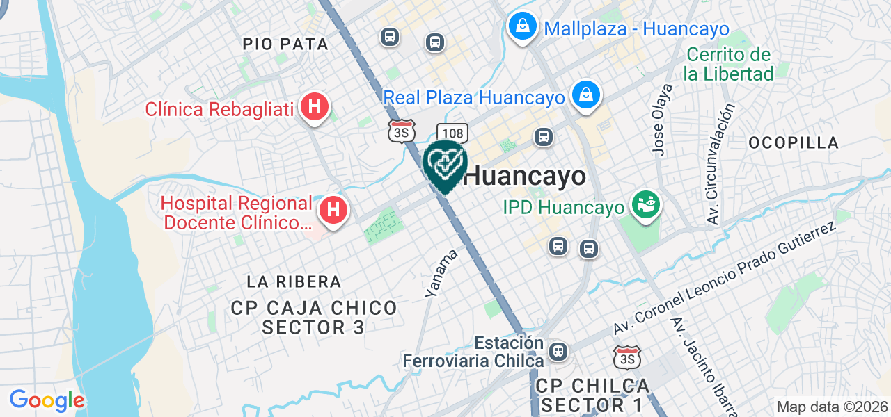 Mapa de Consultorio Dental Sonrisa Saludable