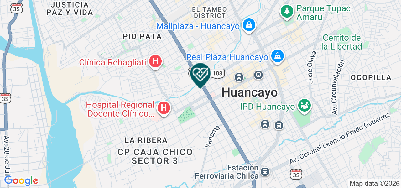 Mapa de Geria Salud
