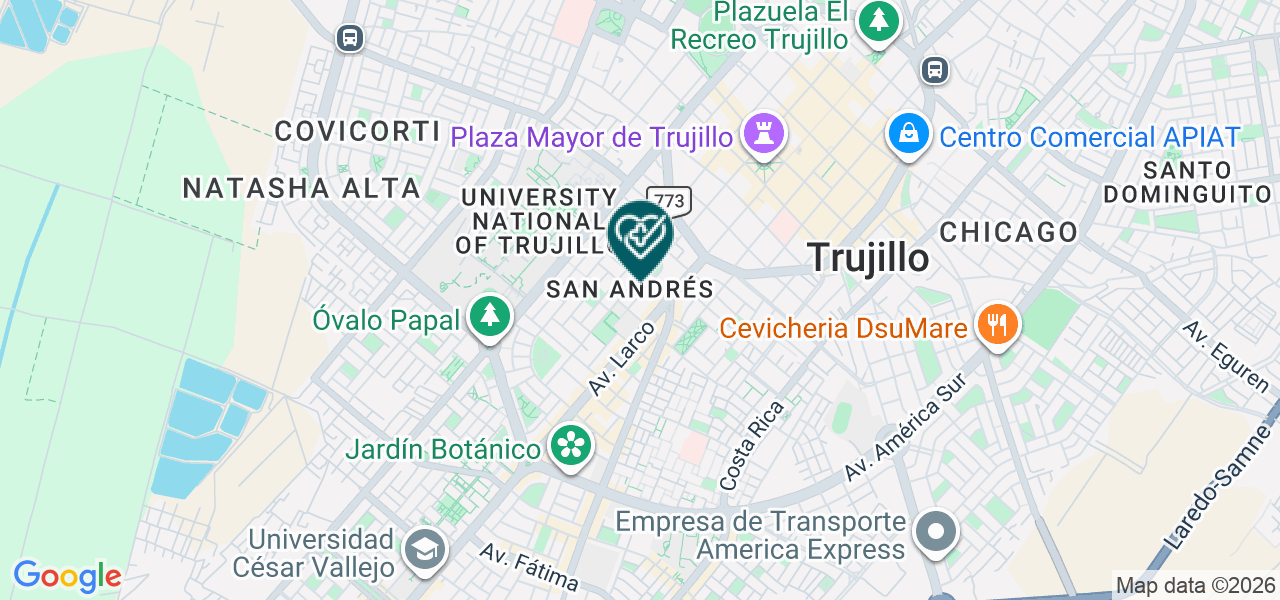 Mapa de Consultorio Odontologico San Nicolas