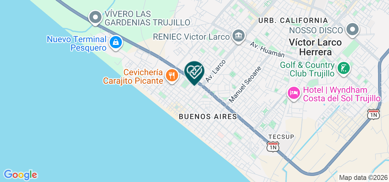 Mapa de Odontocosmetic