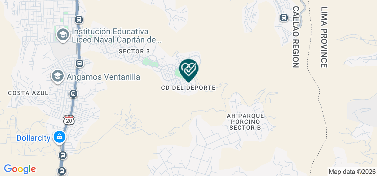 Mapa de Consultorio Medico