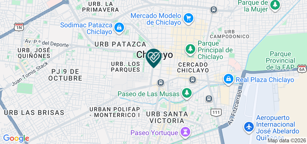 Mapa de Consultorio Médico