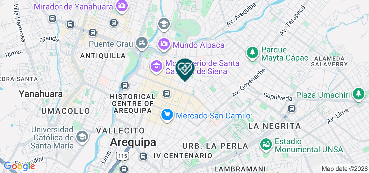 Mapa de Laboratorios Muñoz E.i.r.ltda.