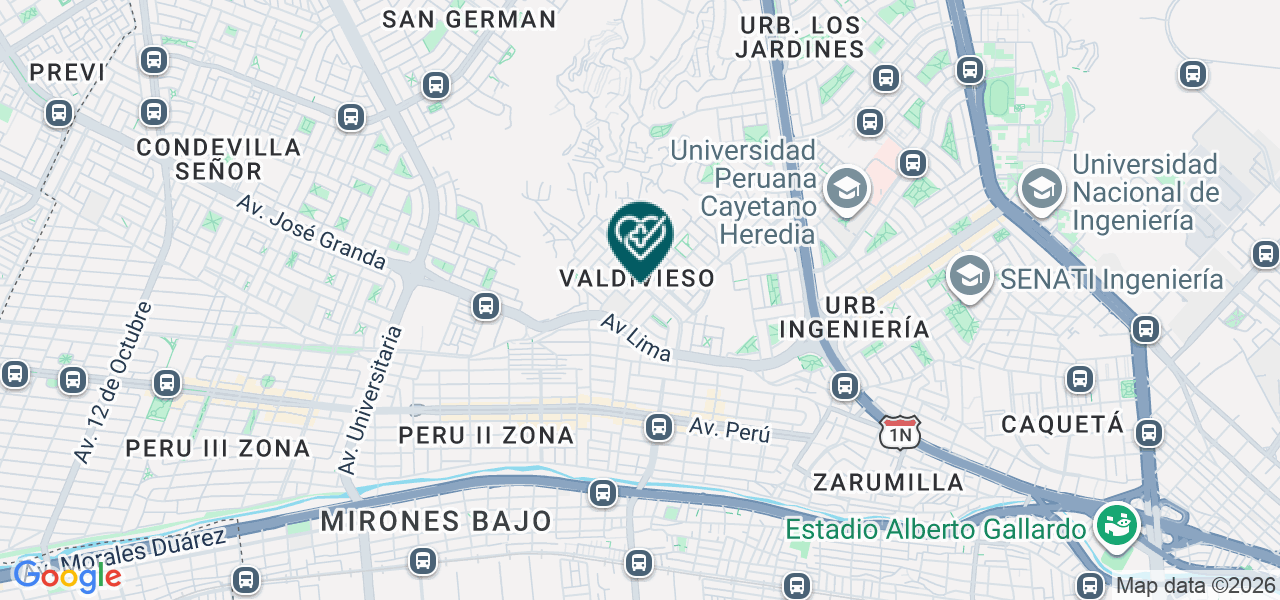 Mapa de Santa Maria