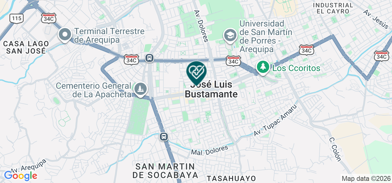 Mapa de Consultorio Dental