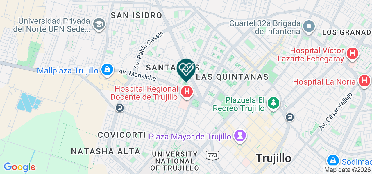 Mapa de Consultorio Medico