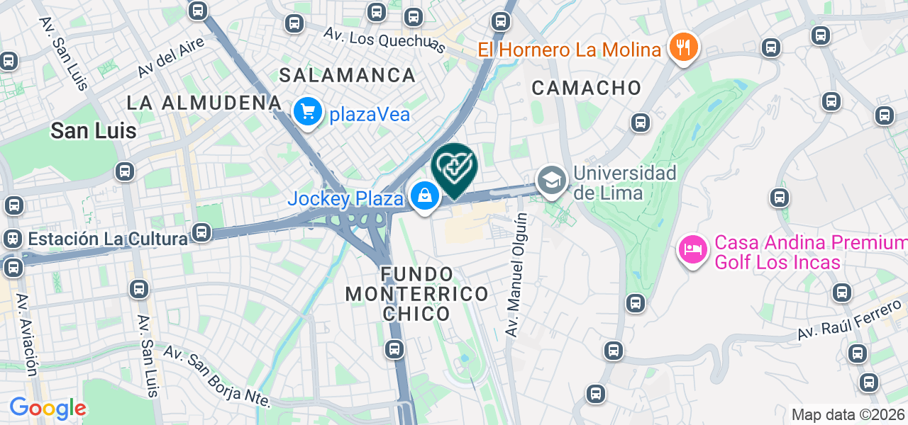 Mapa de Jockey Salud