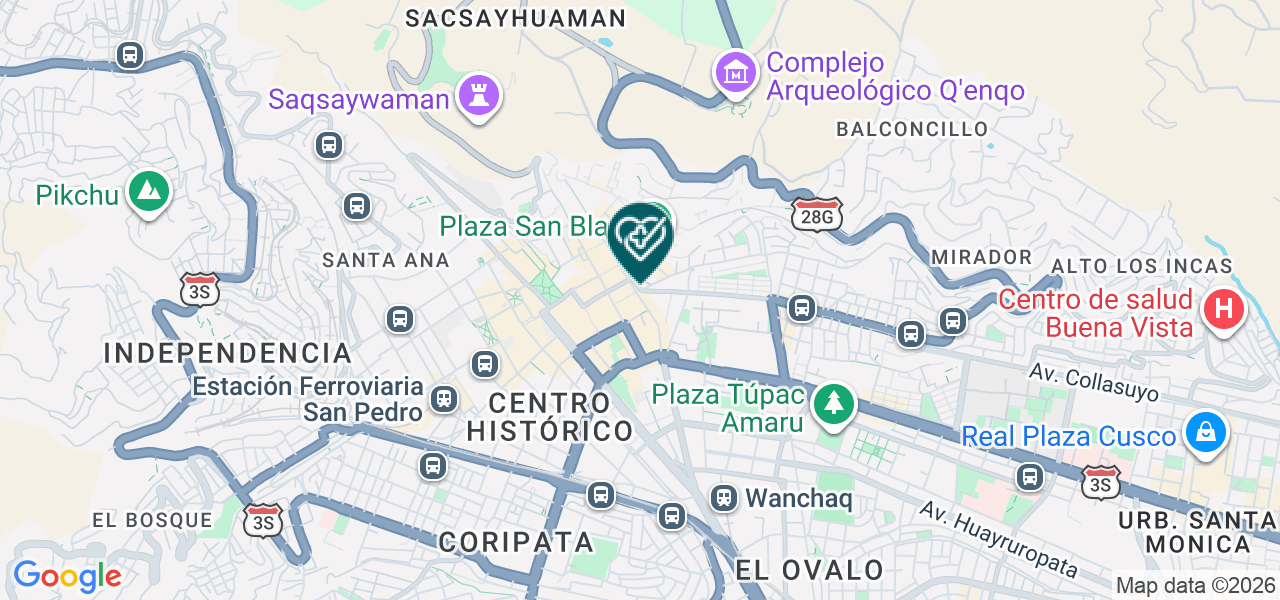 Mapa de Denstro