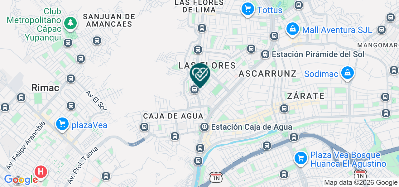 Mapa de Casa Hogar Esperanza de Nueva Vida
