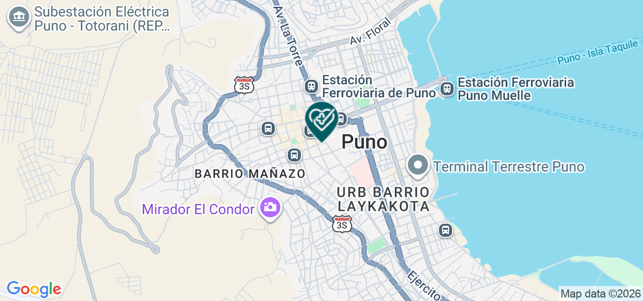 Mapa de Centro Medico Especializado en Diagnostico