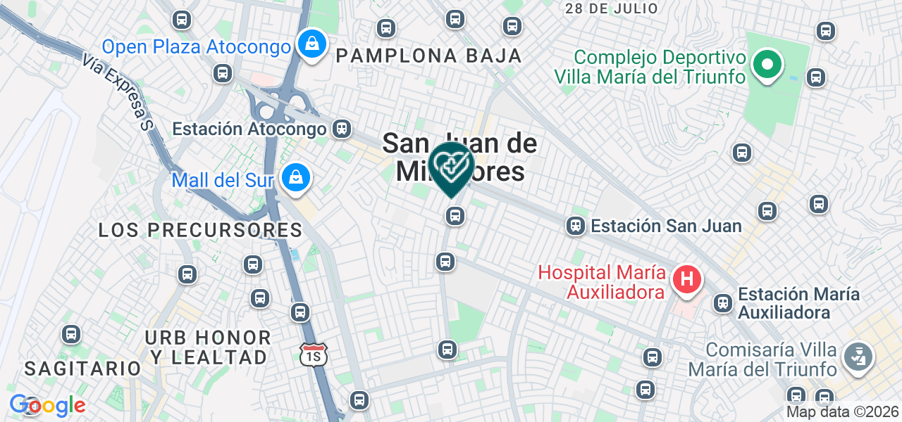 Mapa de Clinica Dermacare SAC