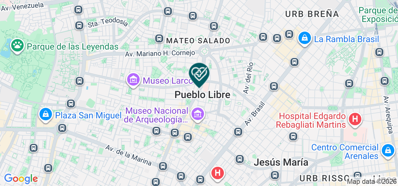 Mapa de Ruben Enrique Espinoza Romero
