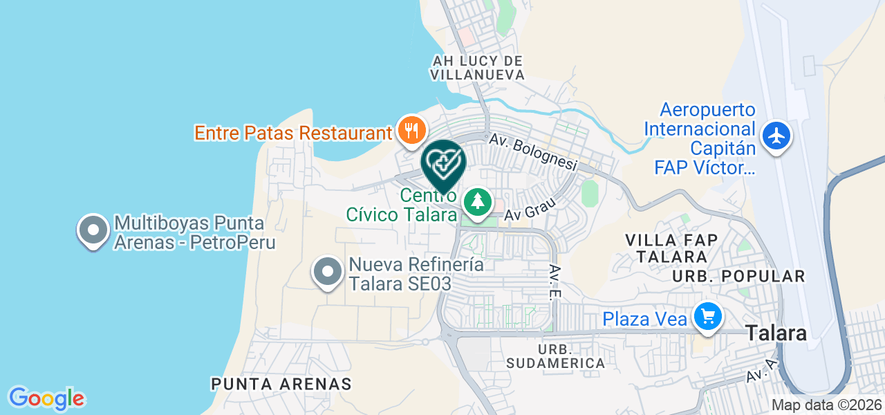 Mapa de Santa Beatriz Servicios Medicos S.A.C