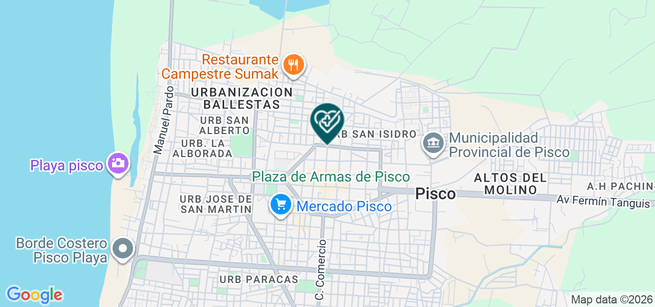 Mapa de Milagritos EIRL