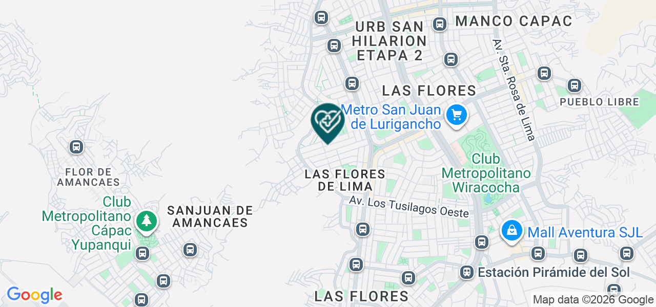 Mapa de Consultorio Medico Dental "santa María