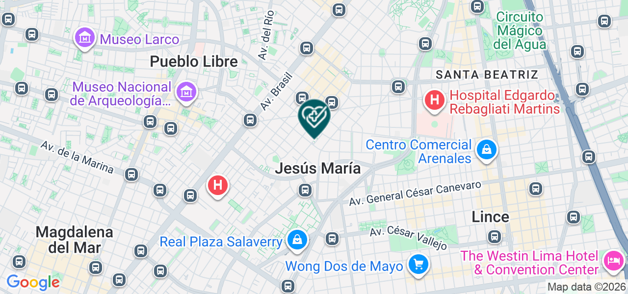 Mapa de Catalina Antonia Diaz Falcón
