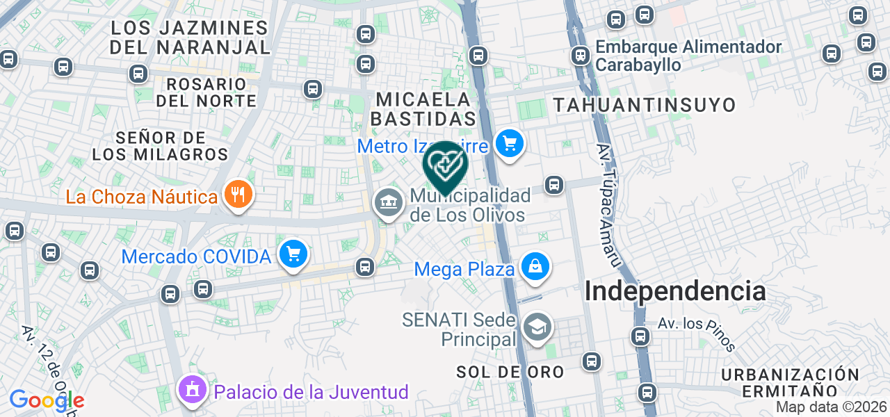 Mapa de Ramirez Azurin Eloy Ricardo