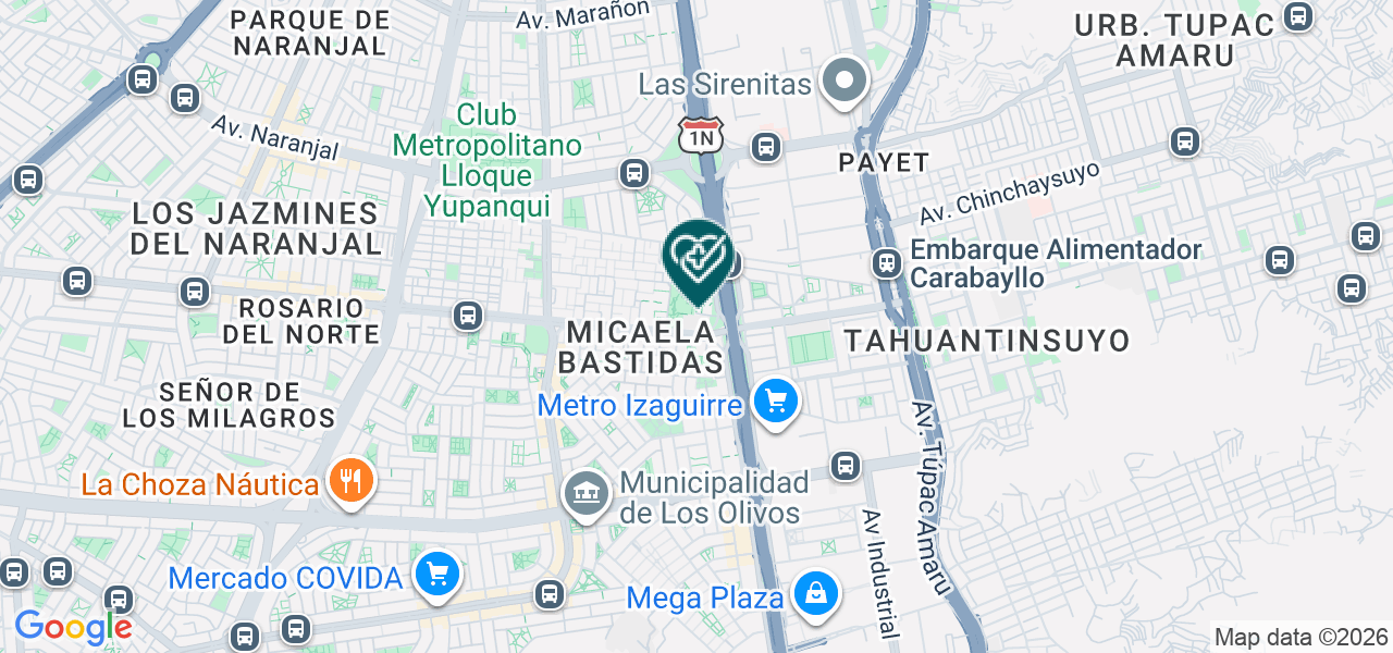 Mapa de Oyarce Oyarce Samuel