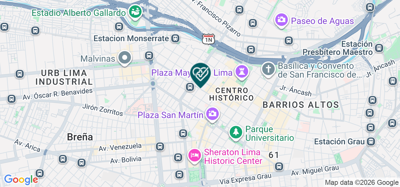 Mapa de Multident International E.I.R.L