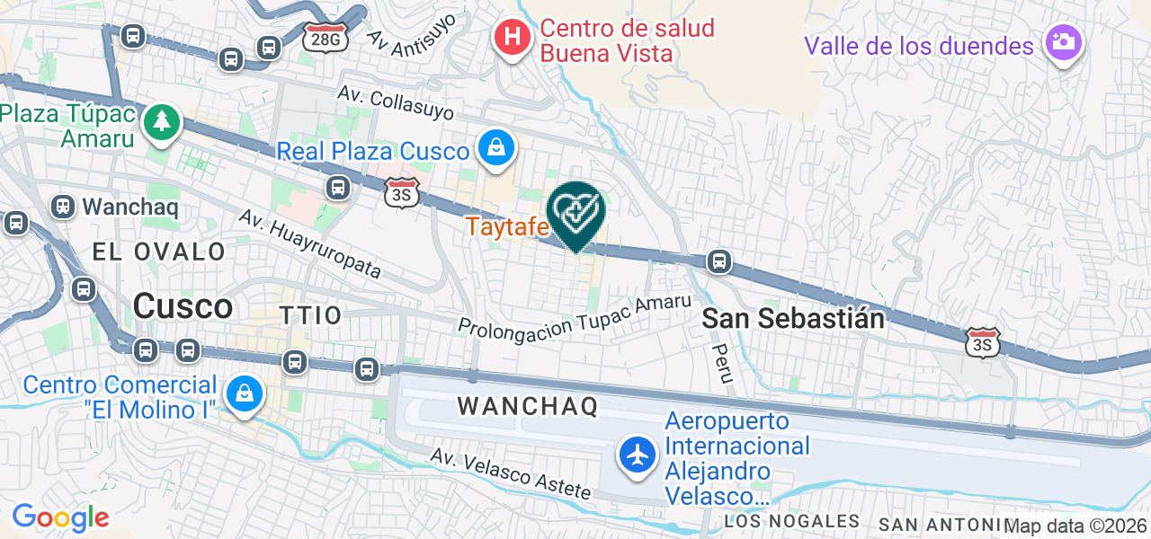 Mapa de Yañez Dental Care