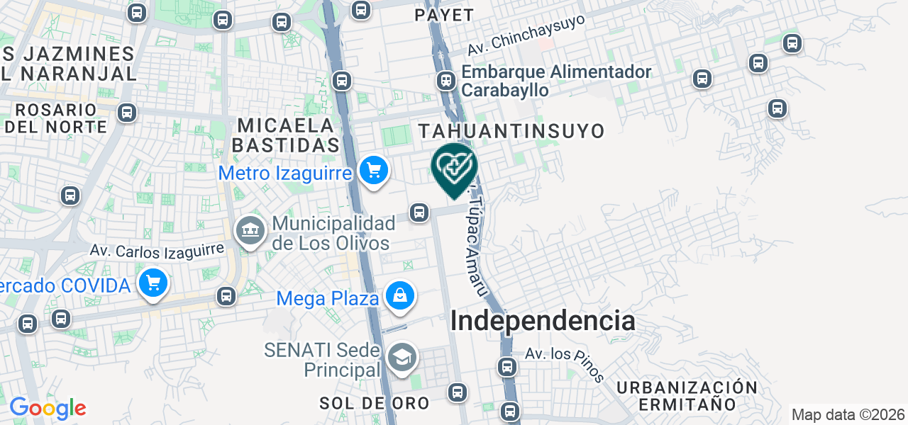 Mapa de Soluciones Preventivas en Salud SAC