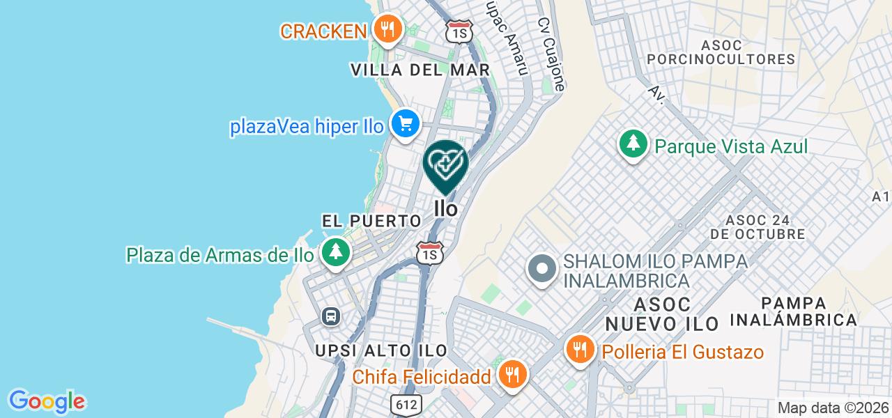 Mapa de Bienestar Centro de Salud E.I.R.L.