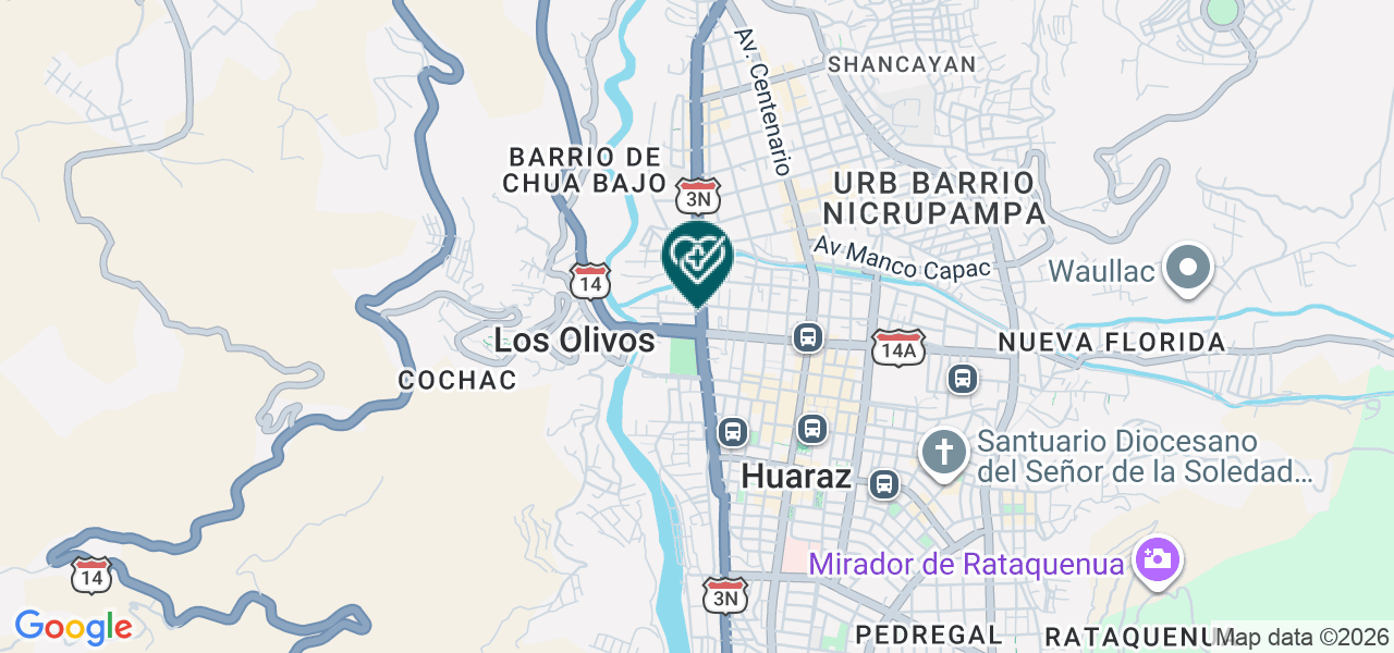 Mapa de Policlinico el Polo