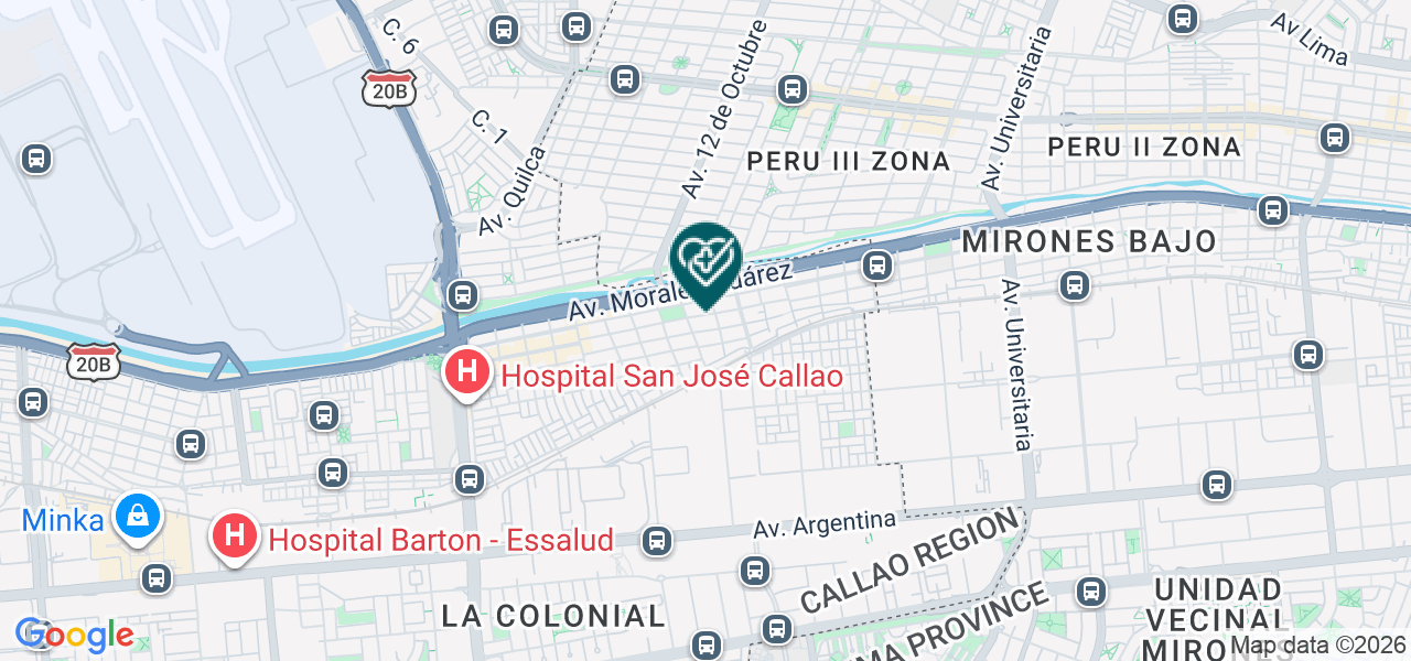 Mapa de Dental Kalidents