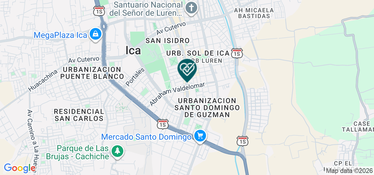 Mapa de Virgen de Yauca