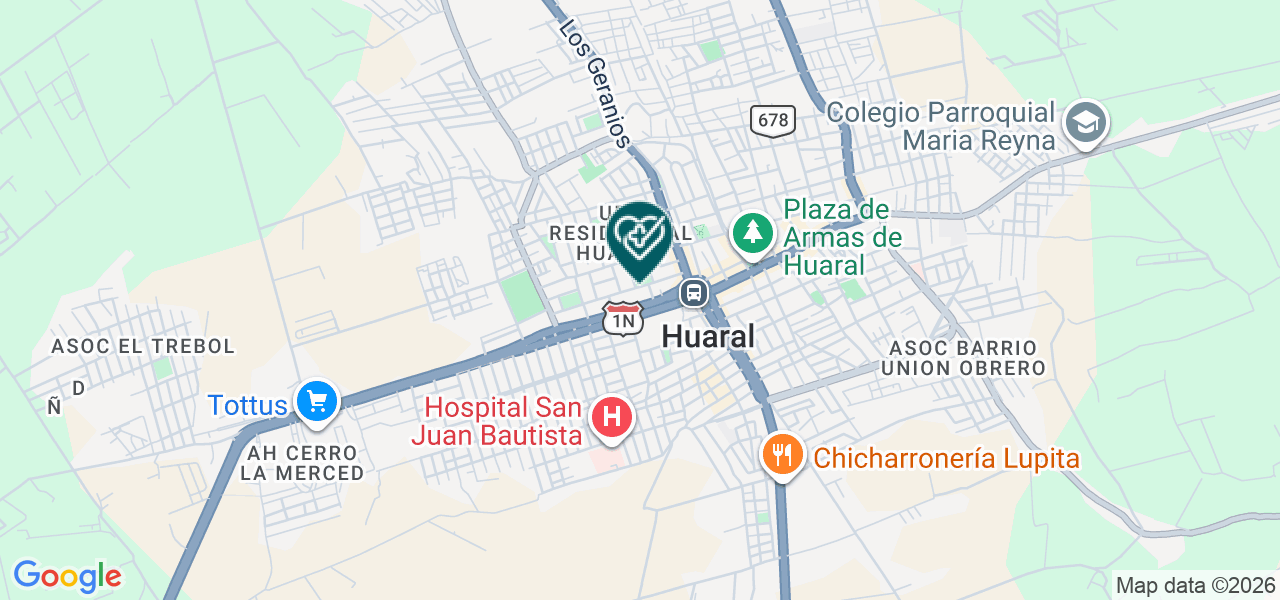 Mapa de Promotora de Salud Sakura