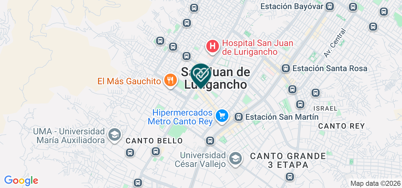 Mapa de Maxident