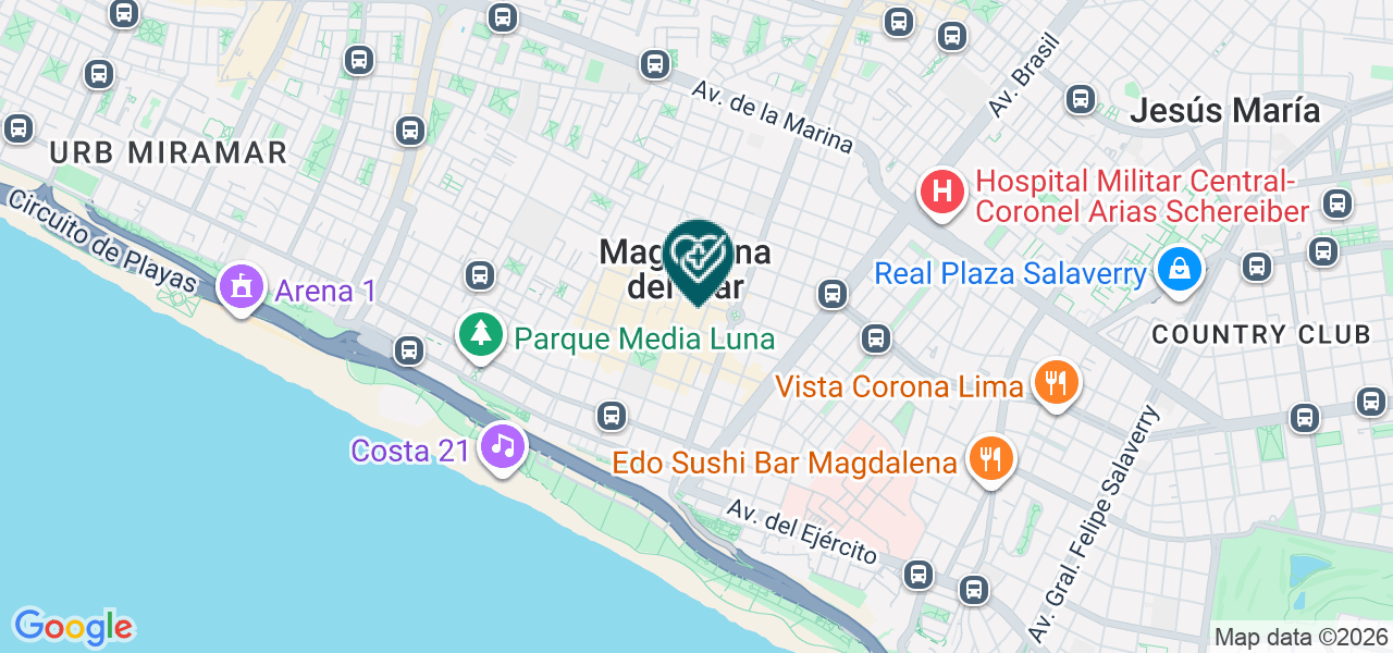 Mapa de Dentastetic y Medistetic S.A.C. - Dentamedi