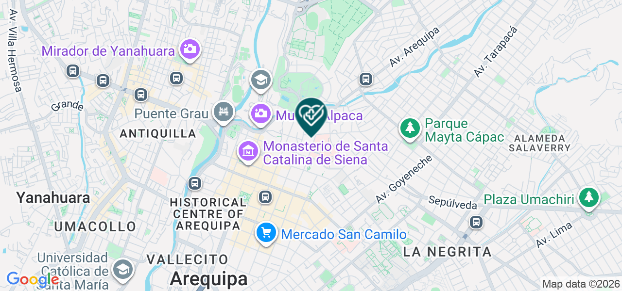 Mapa de Serv. Medico Ecografia