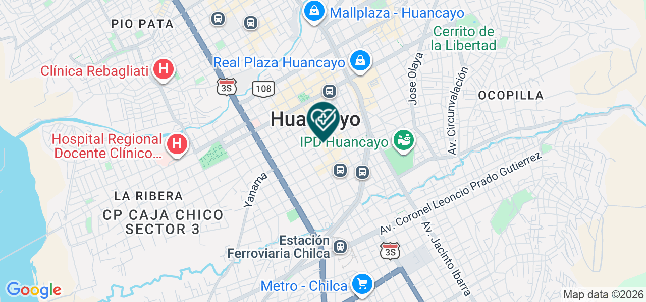 Mapa de Odontoperu