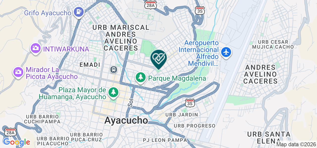 Mapa de Centro Medico Brevetes Medic S.A.C.