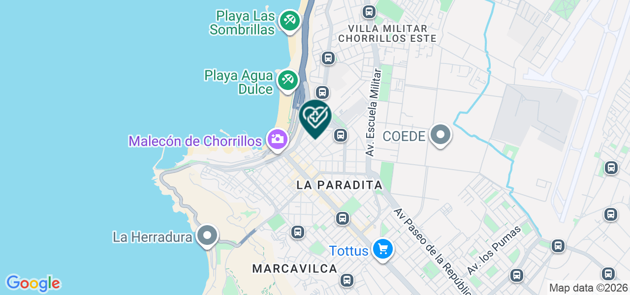 Mapa de Nuñez Pareja Heidi Surama